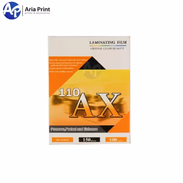 طلق لمینت ای ايکس 150M-120×90 بسته 100 عددی