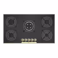 اجاق گاز صفحه ای شیشه ای بیمکث مدل MG 5087 طلایی