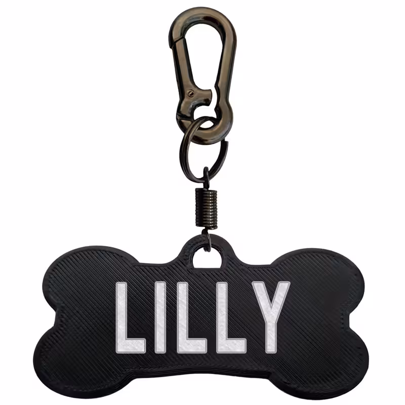 پلاک شناسایی سگ مدل Lilly | چاوه
