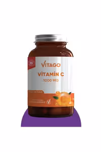 قرص مکمل غذایی حاوی ویتامین C برند Vitago - بسته 60 عددی