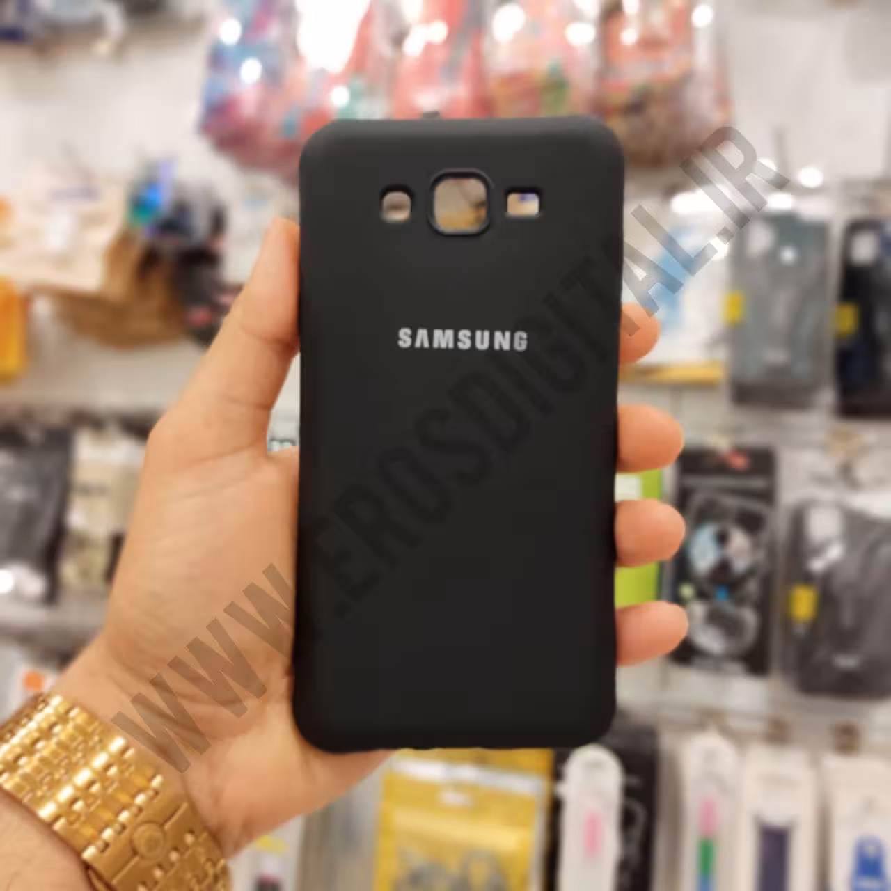 قاب گلکسی J7 2015 طرح سیلیکونی (TPU)