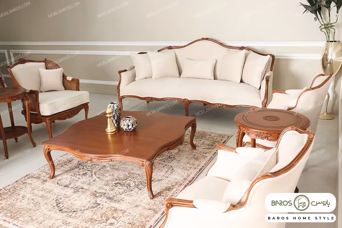 ست مبلمان لورنزو و تک نفره پرنس