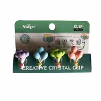 گیره شیشه ای فانتزی طرح بادکنک