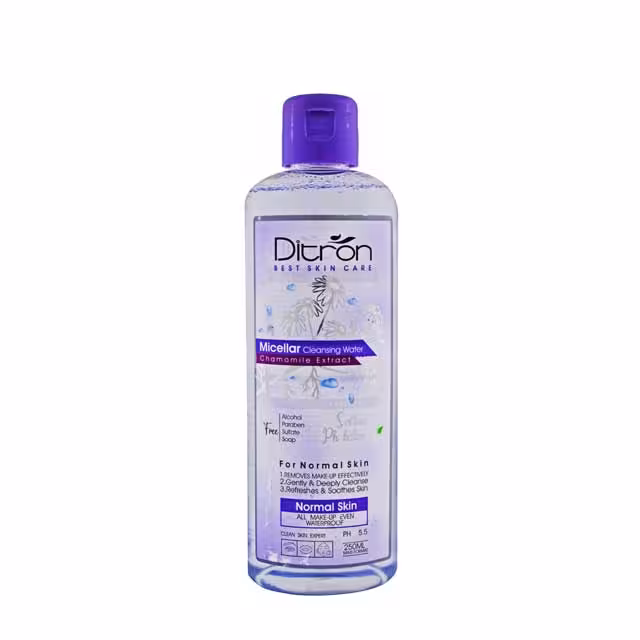 میسلار واتر پوست نرمال دیترون 250 میلی لیتری