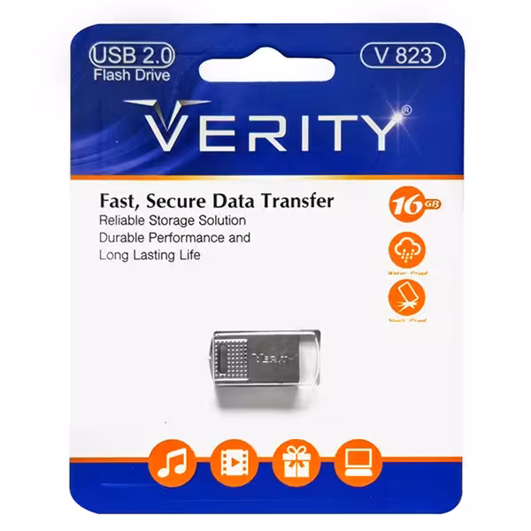 فلش مموری وریتی مدل V823 ظرفیت 16 گیگابایت