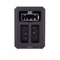 شارژر دوقلو USB باتری دوربین کنون جی جی سی مدل DCH-LPE17