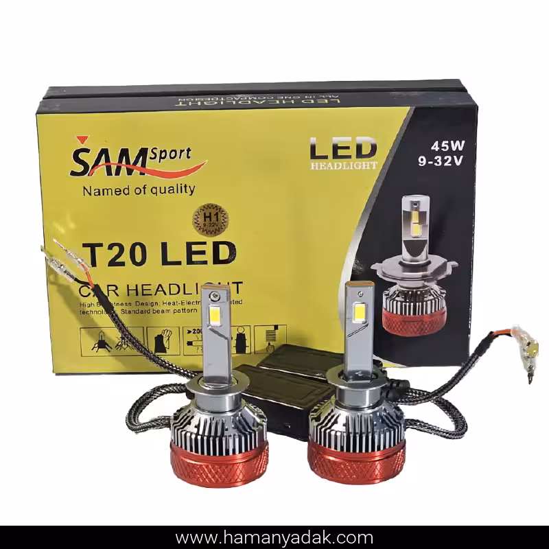 هدلایت H1 بی سیم مدل T20 برند سام