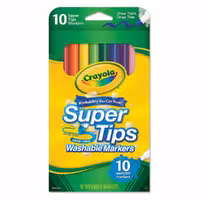 ماژیک قابل‌شستشو 10 رنگ کرایولا Crayola