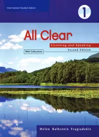 All Clear 1 Listening and Speaking 2nd (رنگی)