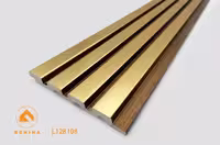 ترمووال بهینا 4 شیار عرض 12 سانت شاخه 3 متری طلایی گلد L12-108