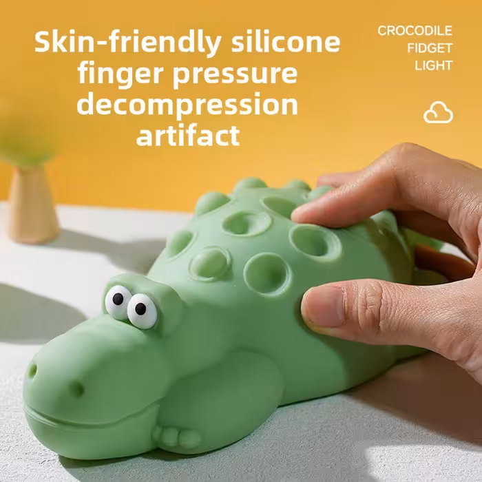 چراغ خواب فانتزی شارژی رانمی Runmei JXJA056 طرح کروکودیل