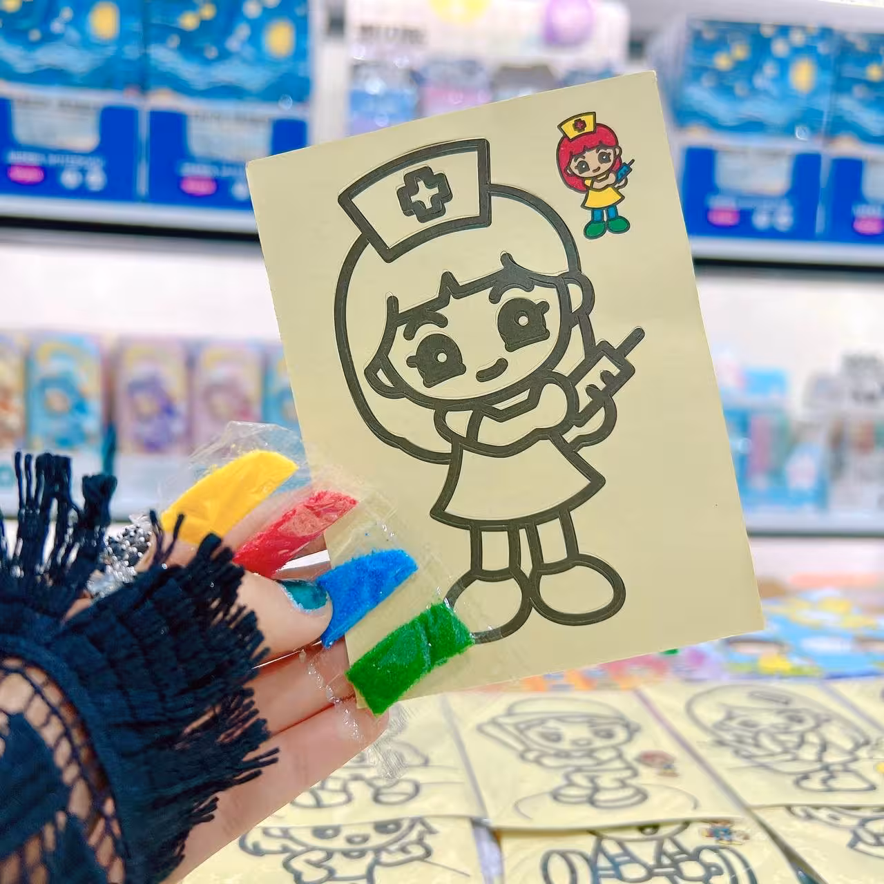 نقاشی اکلیلی ورقی