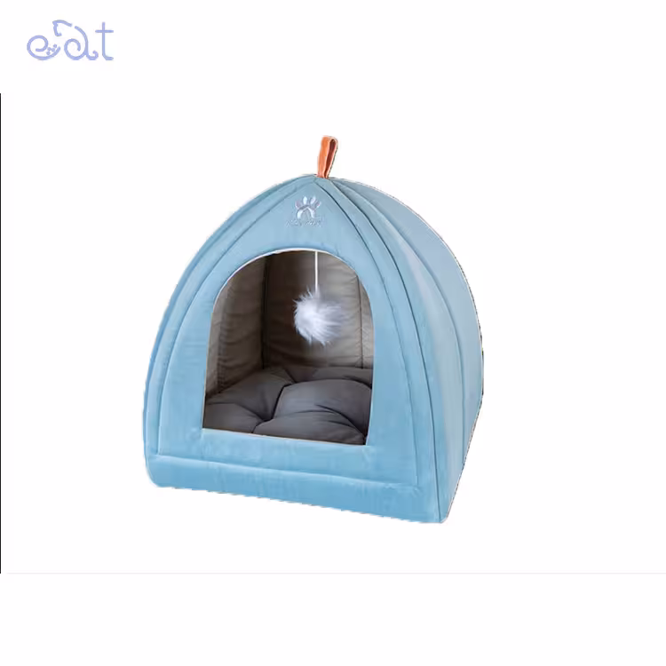 جای خواب سگ و گربه مریلند مدل MerryLand Shuttle (رنگ آبی آسمانی)