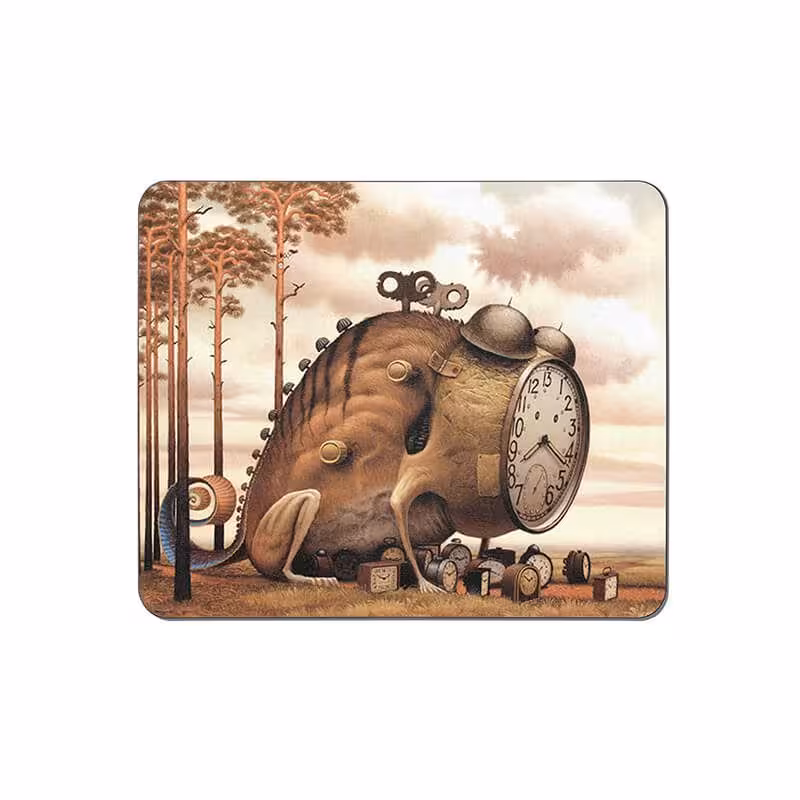 خرید و قیمت ماوس پد طرح ساعت کد 3769