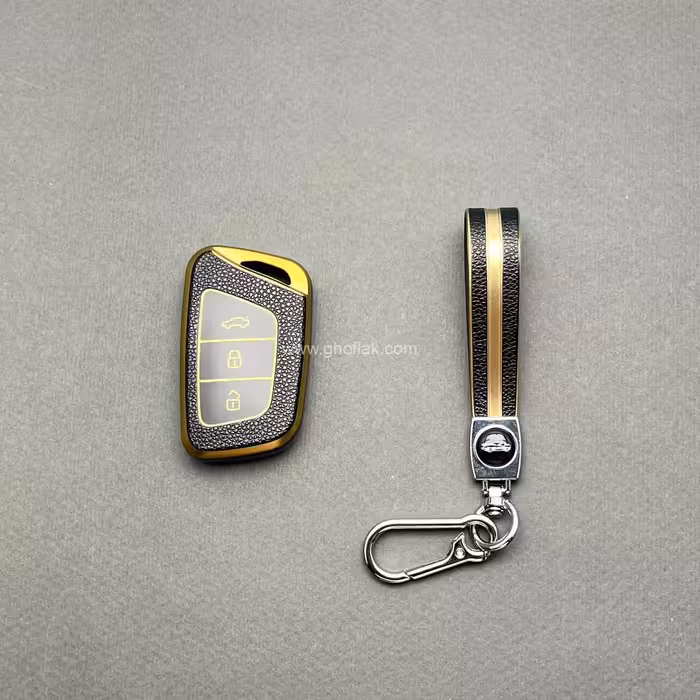 کاور ریموت کی ام سی تی 9 و جک کی 7 طرح چرم با بند ست