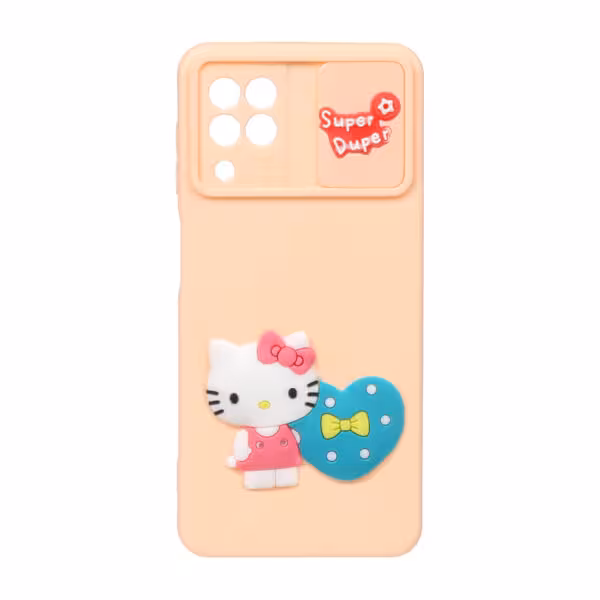 قاب برجسته عروسکی کارتونی کشویی Samusng A22-4G / M32-4G / F22 – کد 2271