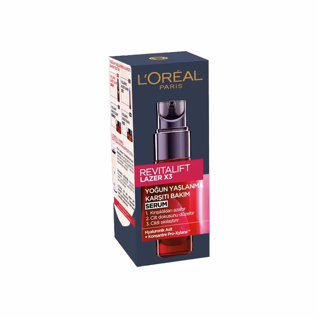 سرم ضد چروک لورآل مدل REVITALIFT LAZER X3 حجم 30 میل