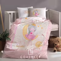 روتختی نوزادی صورتی طرح Moon