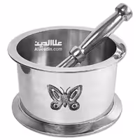 هاون روحی طرح پروانه هاون رویی با دسته سایز بزرگ 2