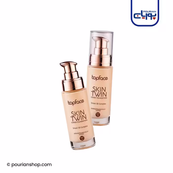 کرم پودر اسکین توین تاپ فیس اصل