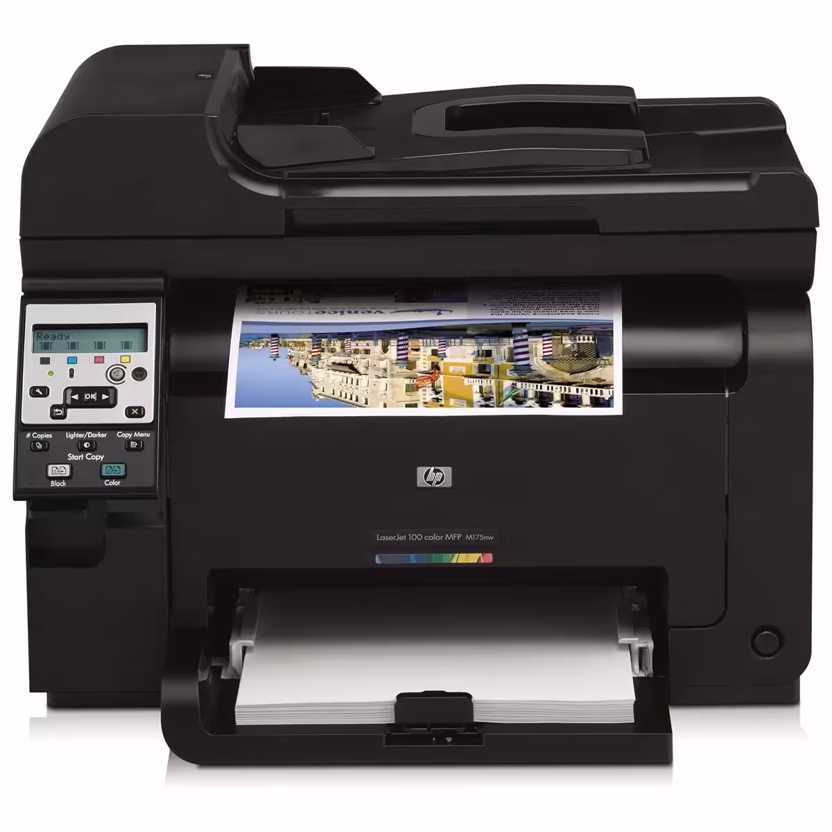 پرینتر چندکاره لیزری رنگی استوک اچ پی مدل HP LaserJet Pro 100 color MFP M175nw