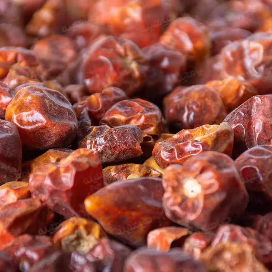 فلفل قرمز عنابی تند 500 گرمی گیاهینو