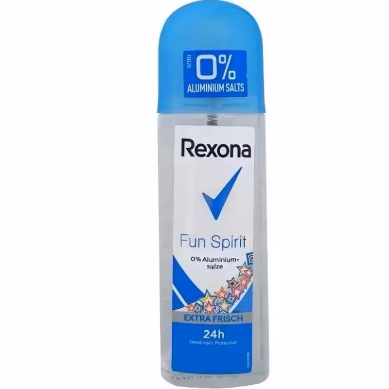 اسپری مایع ضد تعریق زنانه رکسونا Rexona مدل Fun Spirit حجم 75 میلی لیتر