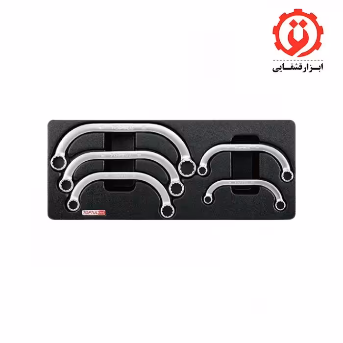 سری آچار هلالی 5 عددی تاپ تول مدل GAAT0504