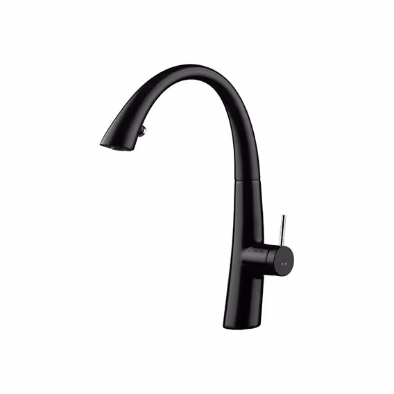 شیر ظرفشویی شاوری مشکی KWC مدل زو