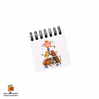 دفترچه مینی فانتزی طرح گربه ایمان (iman)