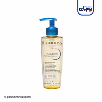 بایودرما آتودرم روغن پاک کننده صورت و بدن مناسب پوست های حساس بسیار خشک200میل _ Bioderma Atoderm Cleansing Oil Face and Body Soothes