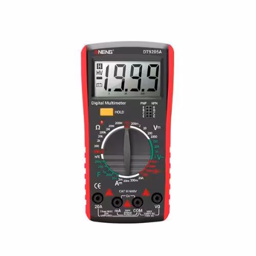 مولتی متر مدل DT9205A برند آننگ   قابلیت تست خازن