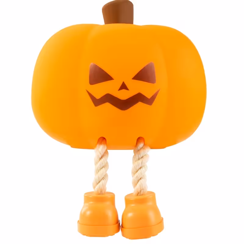 چراغ خواب شارژی ایکس او مدل OZ08 طرح کدو تنبل