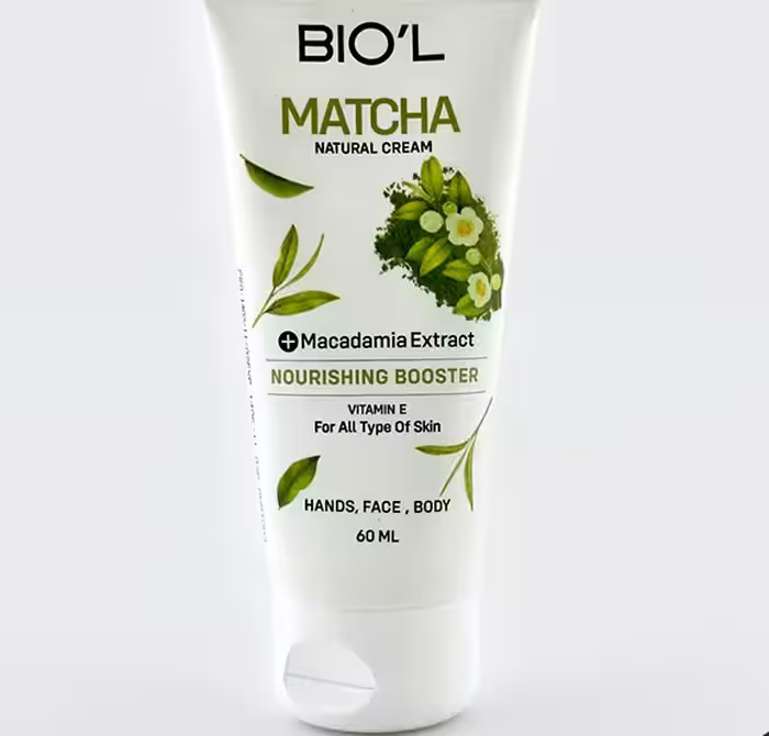 کرم تیوپی ماچا و روغن ماکادمیا بیول 60 میل