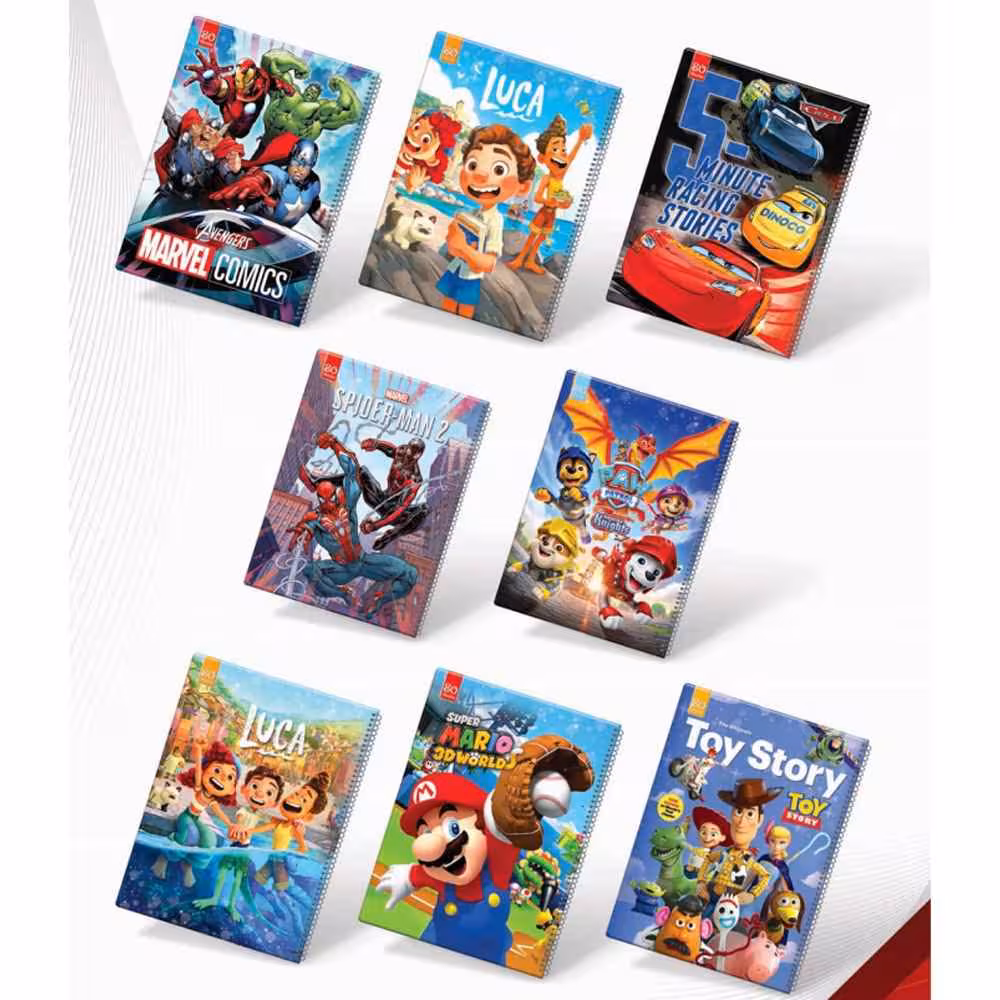 دفتر80برگ سیمی مجلدفانتزی عرش کد88