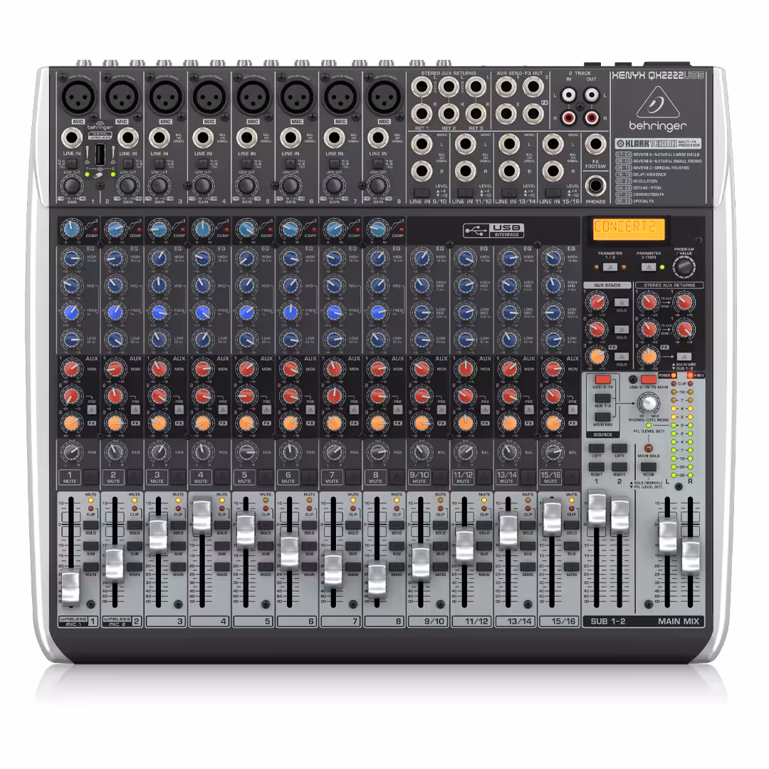 میکسر آنالوگ BEHRINGER QX2222USB