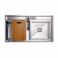 سینک کن BCN 304-90 شیر آبشاری ورق 1/2