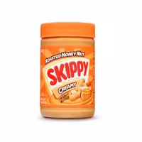 کره بادام زمینی کرمی عسلی اسکیپی Skippy وزن 462 گرم
