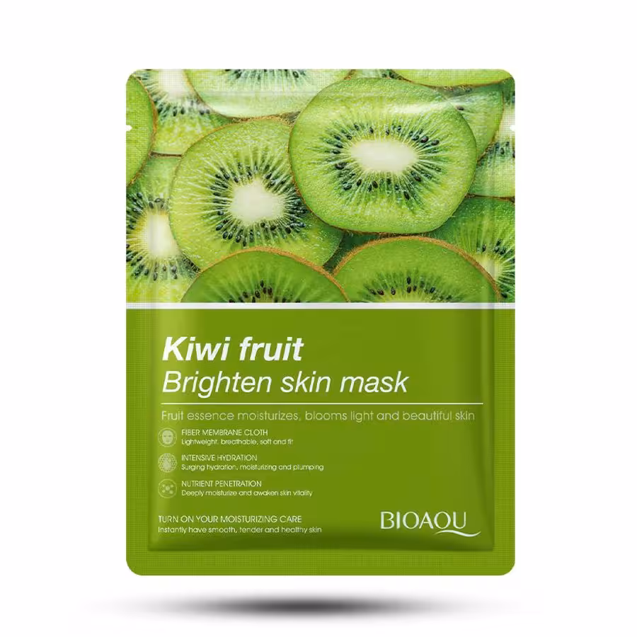 ماسک ورقه ای کیوی بیوآکوا حجم 25 گرم