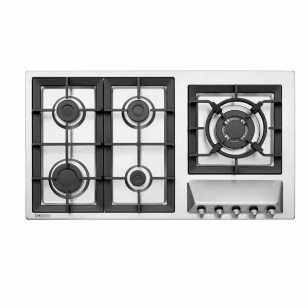 اجاق گاز رومیزی پنج شعله مدل S-5959 استیل البرز