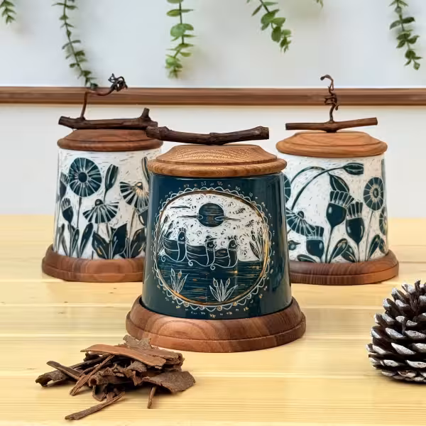 پاسماوری مخروطی مهر سایز بزرگ طرح یک