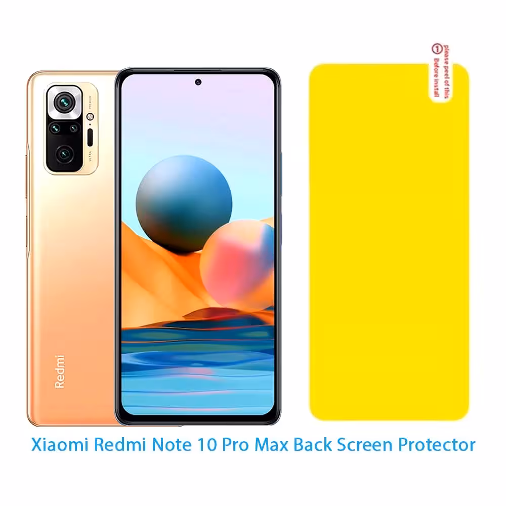 برچسب پشت نانو مناسب برای گوشی موبایل شیائومی Redmi note10pro/note10pro max