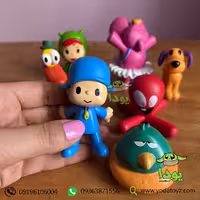 فیگور پوکویو و دوستان  7 عددی-Mini Pocoyo Action Figures Toys