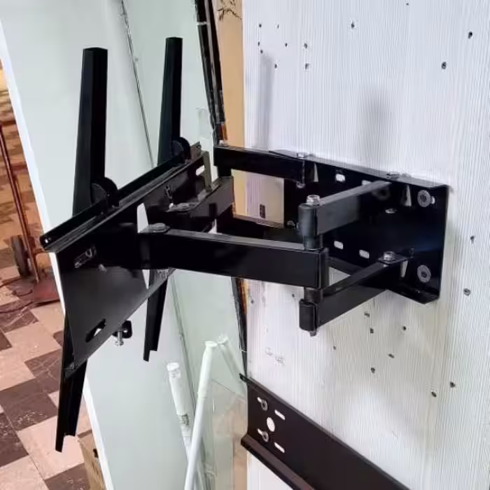 پایه دیواری متحرک دوبازو مناسب تلویزیون 40 تا  60 اینچ