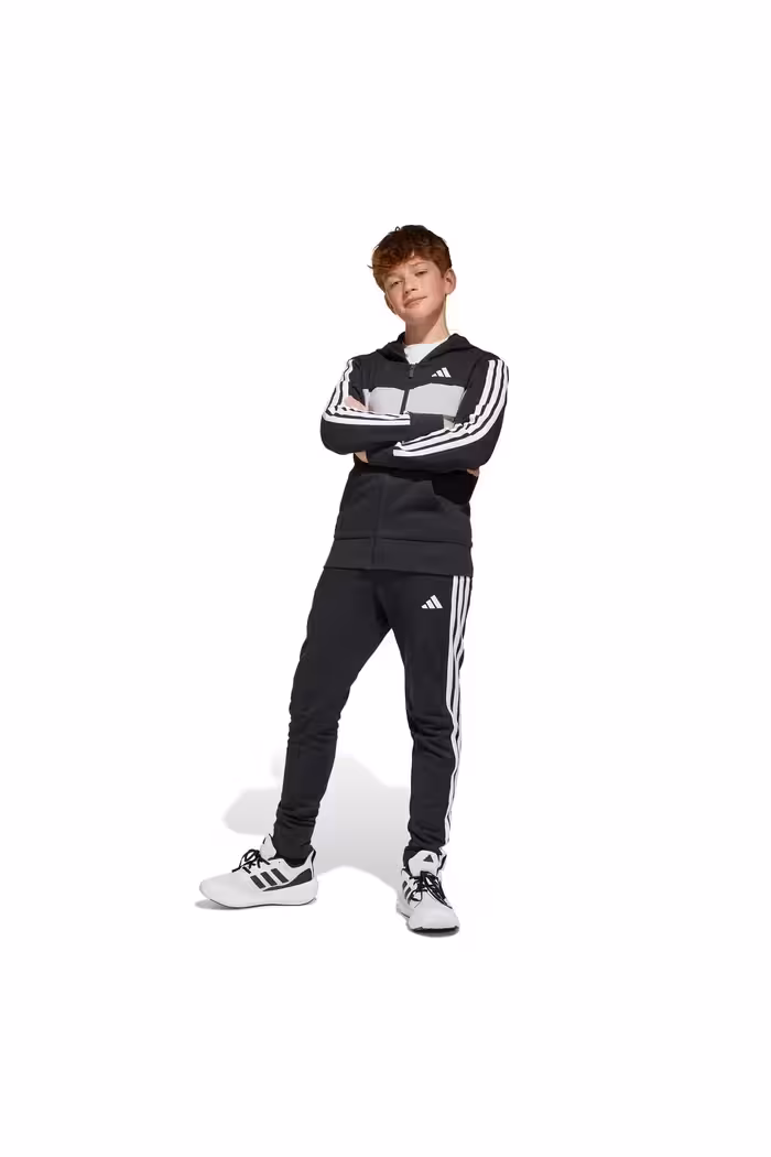 دخترانه و پسرانه بچگانه J 3S TIB FL TS خدمات سیاه مجموعه adidas