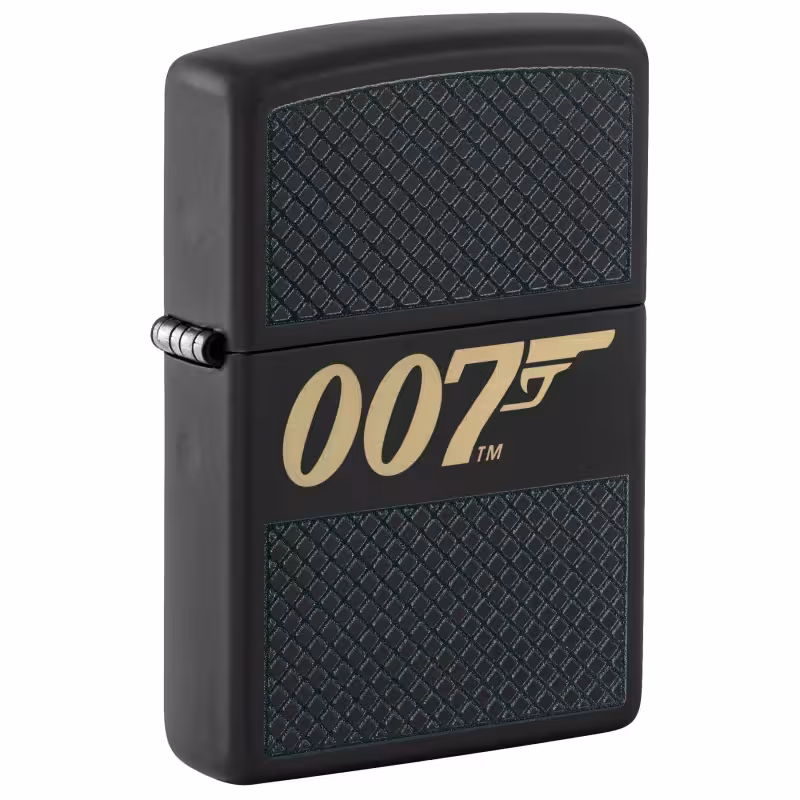 فندک زیپو Zippo مدل Z-46297 | فندک بنزینی طرح 007 جیمز باند کلکسیونی | قابلیت پر کردن مجدد | ساخت آمریکا | با گارانتی مادام العمر | مناسب برای مجموعه‌داران و کلکسیونرها