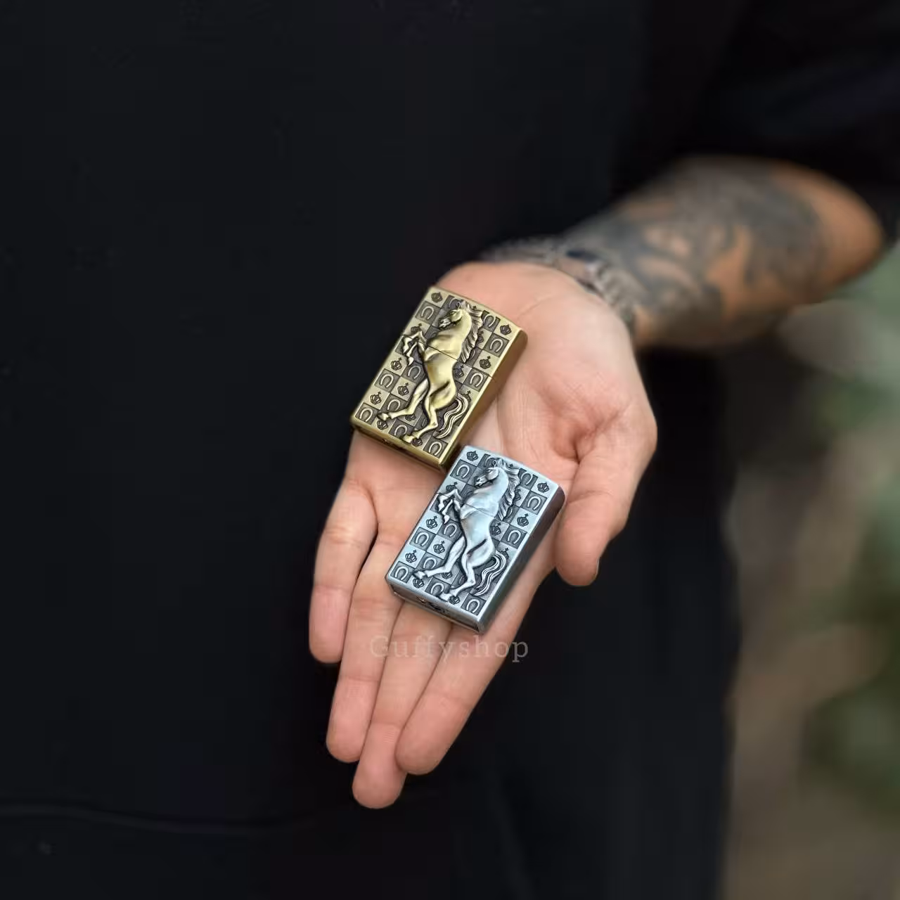 فندک طرح زیپو اسب