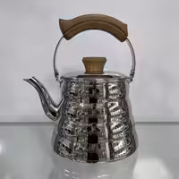 کتری لوله دار قیطاسی 2.5 لیتر مدل 30605 دسته چوب