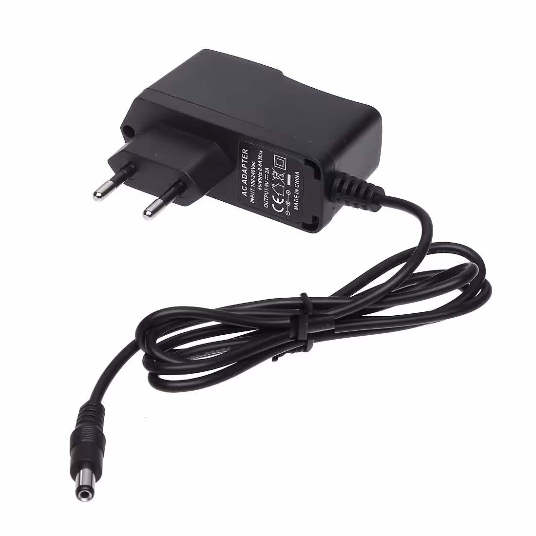 آداپتور دیواری سوییچینگ 5 ولت 2 آمپر 5V/2A فیش استاندارد با ابعاد 5.5 در 2.1 میلی متر