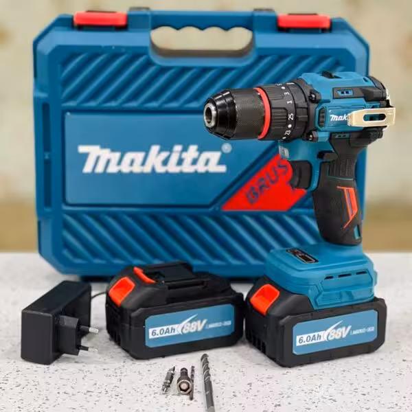 دریل شارژی براشلس پشت فلزی ماکیتا مدل MAK750